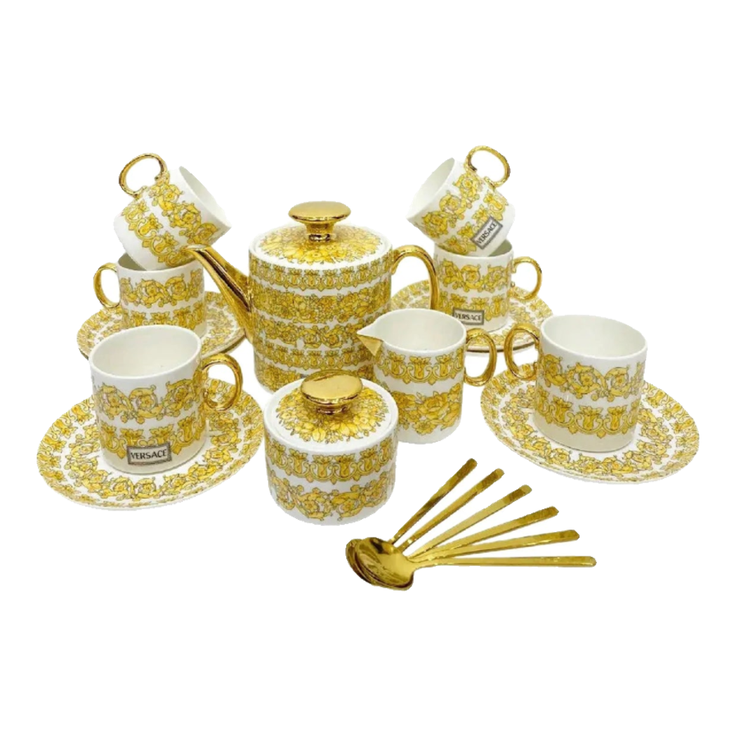 Maison Couture - Set Bình Trà Medusa V Class Atélier Rhapsody Tea Set 21Pcs-SET BÌNH TRÀ-Đối tác tại Trung Quốc theo từng đơn đặt hàng-CẬU HAI HOME DECOR