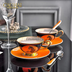 Maison Couture - Set Bình Trà Regal Legendary Impérial Noble Équestre Tea Set 15pcs-CẬU HAI HOME DECOR