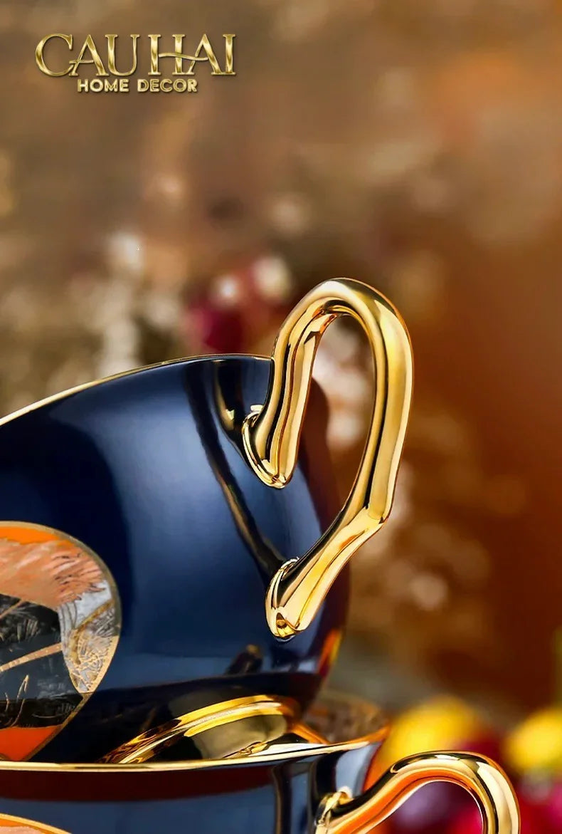 Maison Couture - Set Bình Trà Regal Legendary Impérial Noble Équestre Tea Set 15pcs-CẬU HAI HOME DECOR