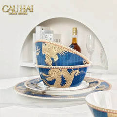 Maison Couture - Set Chén Dĩa Bàn Ăn Long Phụng Eternal Ascendant Tableware Collection-CẬU HAI HOME DECOR