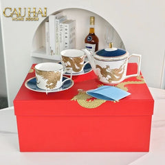 Maison Couture - Set Chén Dĩa Bàn Ăn Long Phụng Eternal Ascendant Tableware Collection-CẬU HAI HOME DECOR