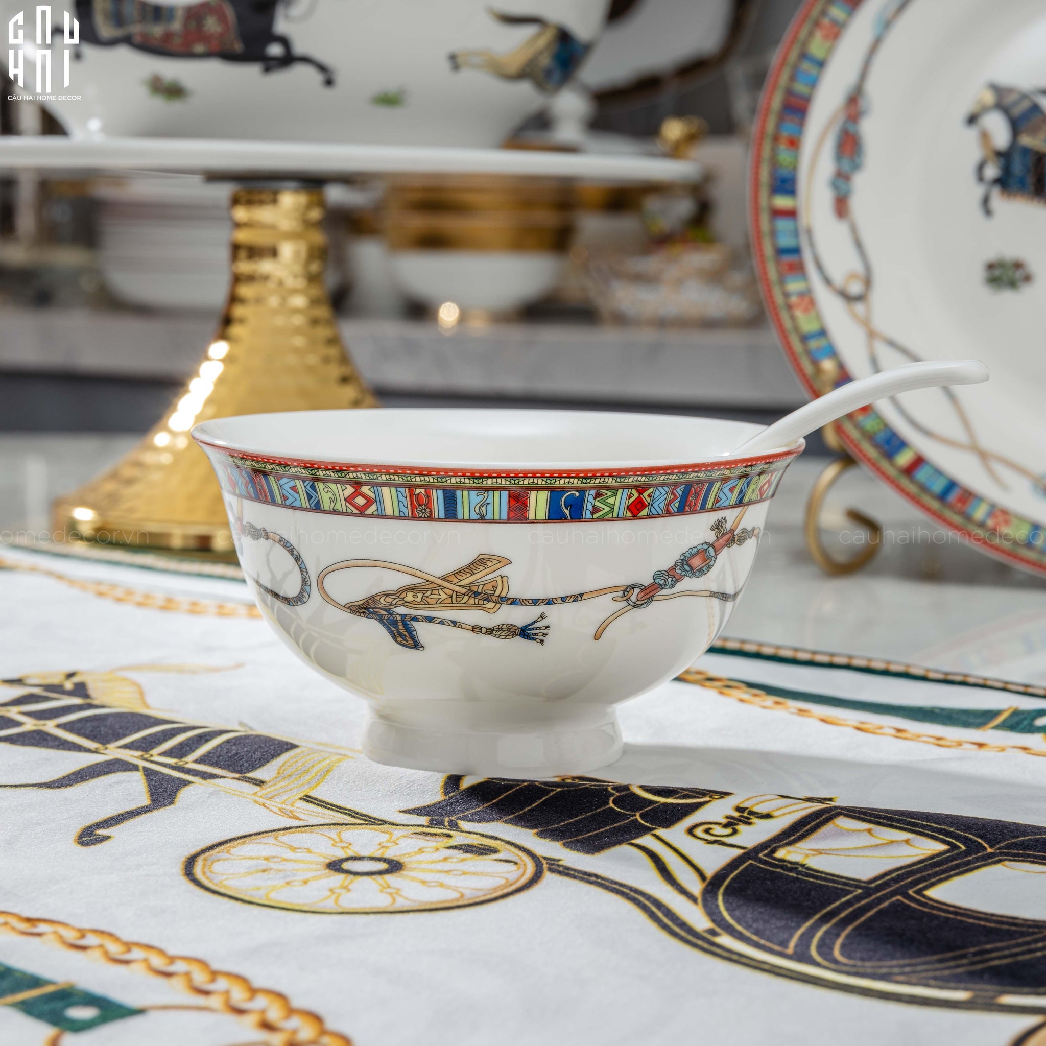 Maison Couture - Set Chén Dĩa Legacy Premium 56Pcs - CẬU HAI HOME DECOR