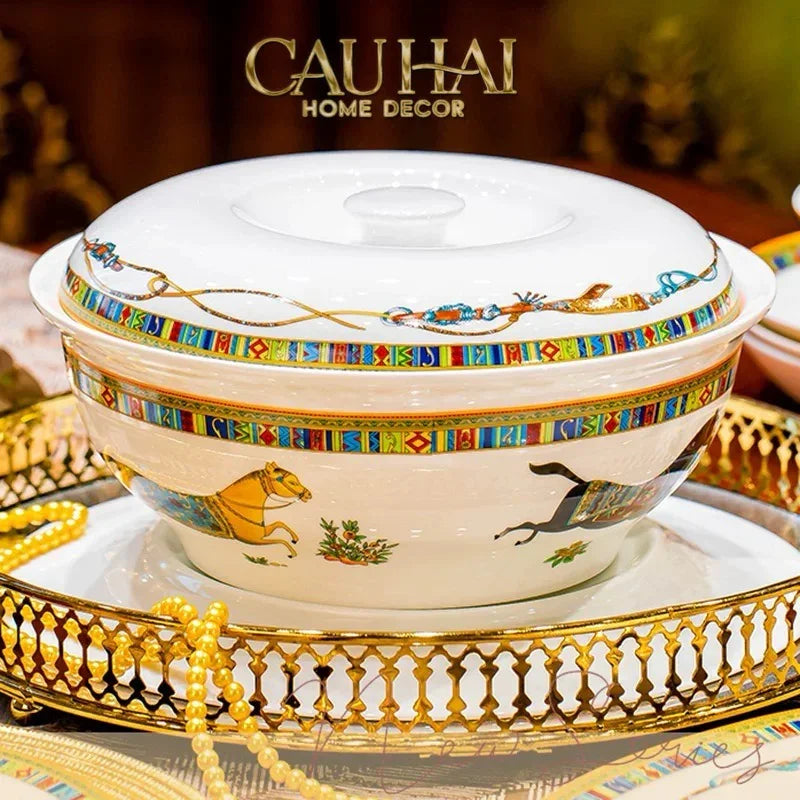 Maison Couture - Set Chén Dĩa Legacy Premium 56Pcs-CẬU HAI HOME DECOR