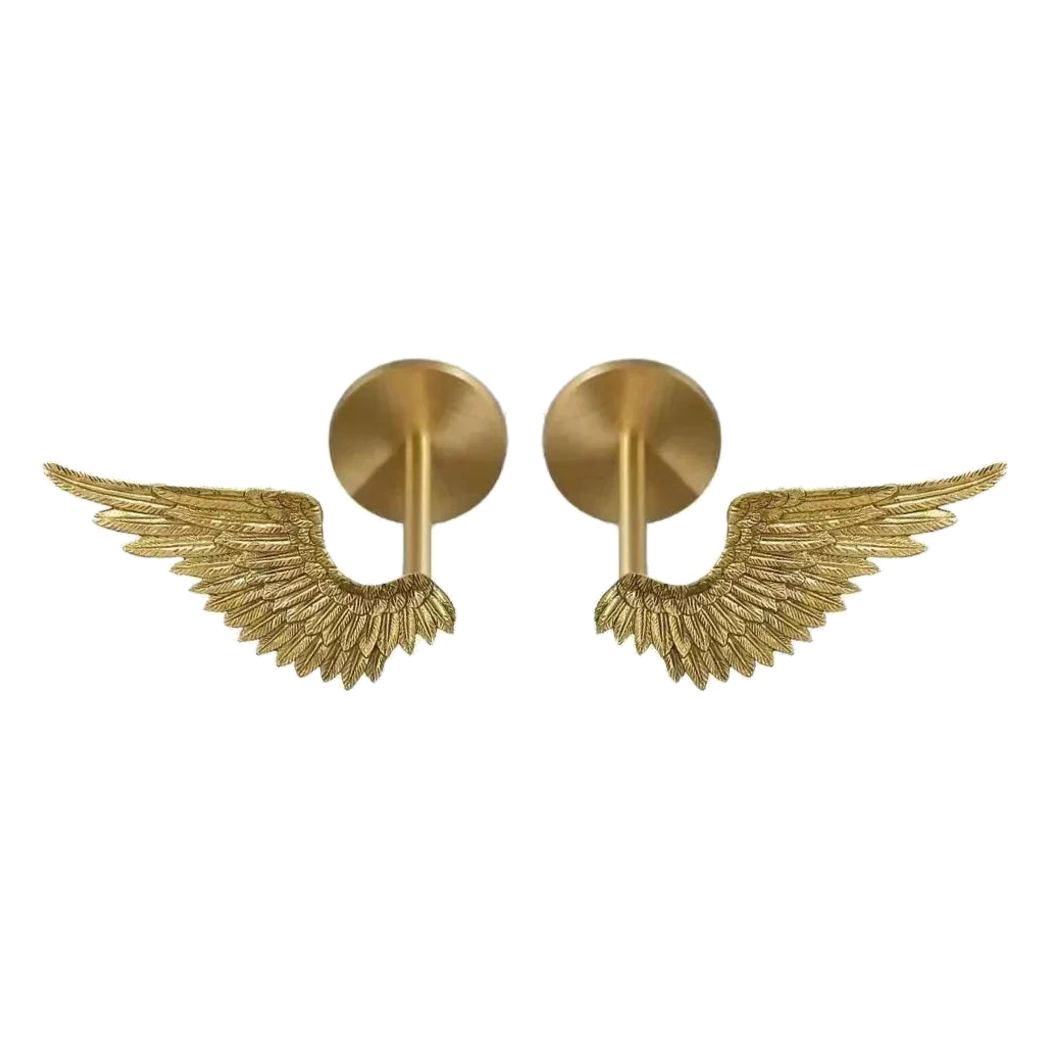 Maison Couture - Set Cột Màn Đồng Brasson Angel Wings Brass Curtain Holdbacks-RÈM & MÀN CHE-CẬU HAỊ HOME DECOR-CẬU HAI HOME DECOR