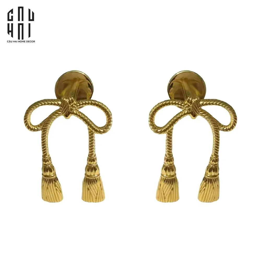 Maison Couture - Set Cột Màn Đồng Brasson Royal Bows Curtain Tieback 2Pcs-RÈM & MÀN CHE-CẬU HAI HOME DECOR