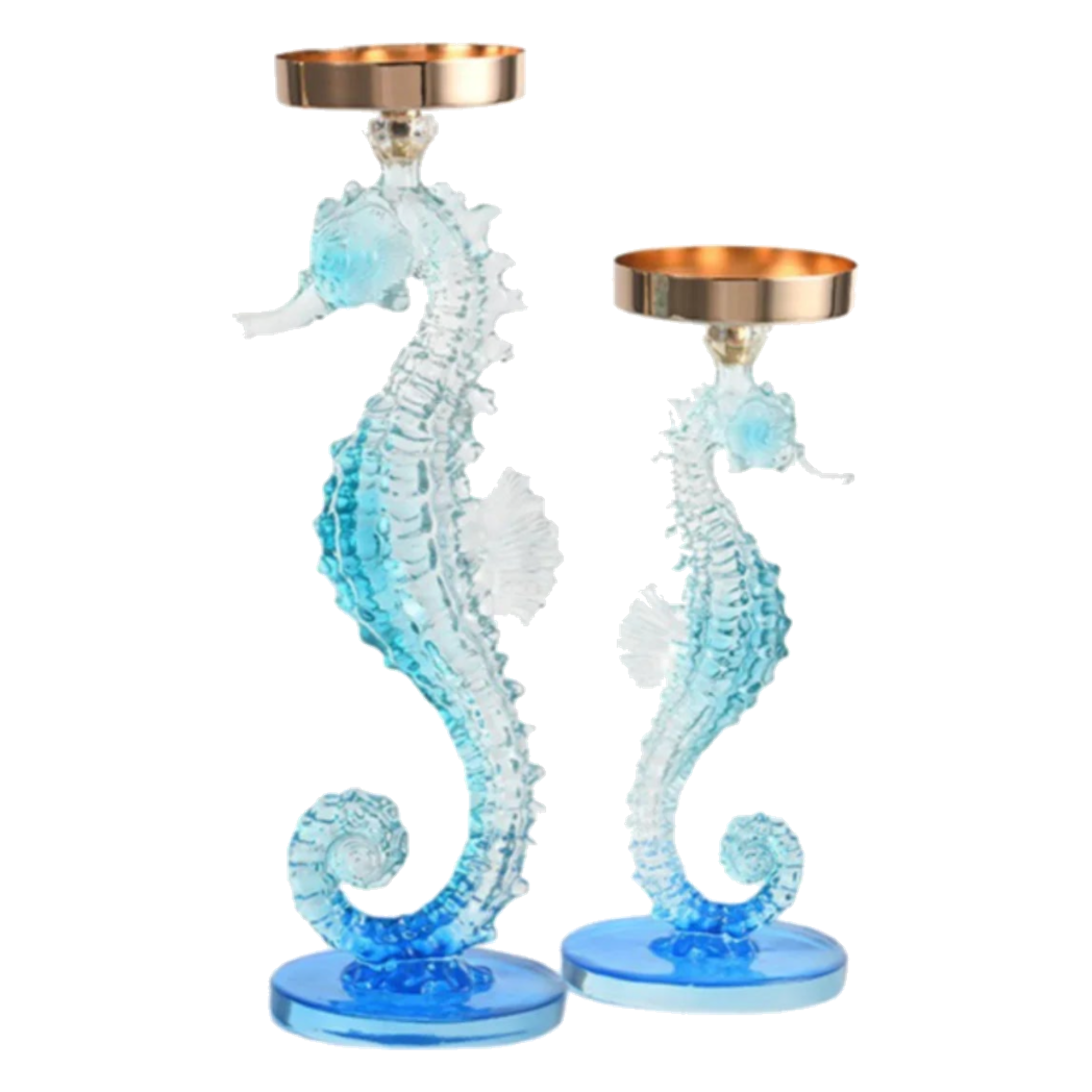 Maison Couture - Set Đế Nến Seahorse Duo-ĐẾ NẾN-CẬU HAI HOME DECOR-CẬU HAI HOME DECOR