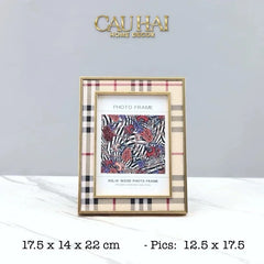 Maison Couture - Set Khung Ảnh Vintage Check Heritage-CẬU HAI HOME DECOR