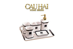 Maison Couture - Set Nhà Tắm BVL Class Belle Vie Luxe Prestige Bathroom Vanity 6pcs-CẬU HAI HOME DECOR
