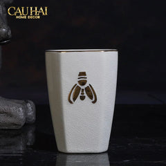 Maison Couture - Set Nhà Tắm G Class Élégance Miel Doré – Golden Queen Bee 5Pcs-CẬU HAI HOME DECOR