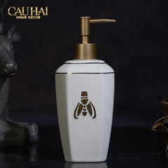 Maison Couture - Set Nhà Tắm G Class Élégance Miel Doré – Golden Queen Bee 5Pcs-CẬU HAI HOME DECOR