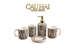 Maison Couture - Set Nhà Tắm GVC Class Symmetry Code · Intellectual Chic Bathroom Vanity 5Pcs-CẬU HAI HOME DECOR
