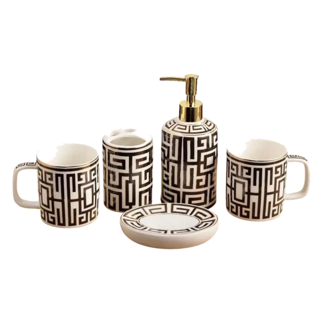 Maison Couture - Set Nhà Tắm GVC Class Symmetry Code · Intellectual Chic Bathroom Vanity 5Pcs-Set nhà tắm bathroom vanities-Đối tác tại Trung Quốc theo từng đơn đặt hàng-CẬU HAI HOME DECOR