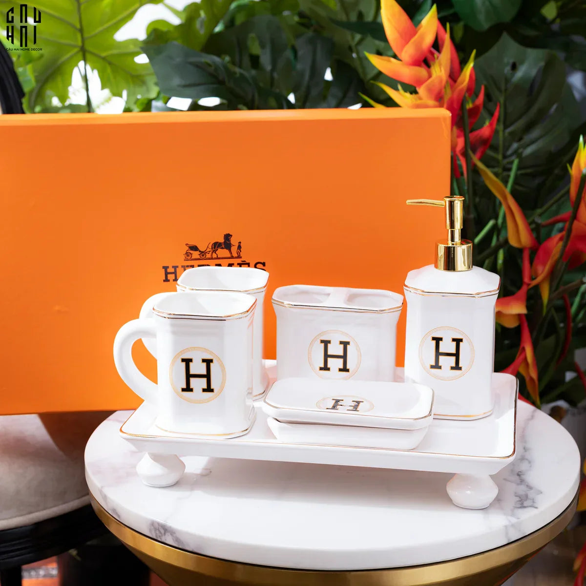 Maison Couture - Set Nhà Tắm H Class Royale Blue Château Bathroom Vanity-CẬU HAI HOME DECOR