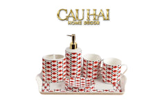 Maison Couture - Set Nhà Tắm P Class -Moda Code Rouge Modulaire · Bathroom Vanities 6Pcs-CẬU HAI HOME DECOR