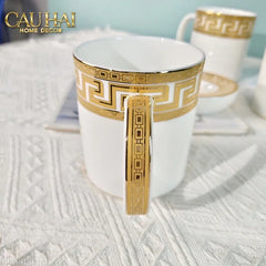 Maison Couture - Set Nhà Tắm V Class Medusa Golden Greek Key Bathroom Vanity 5Pcs-CẬU HAI HOME DECOR