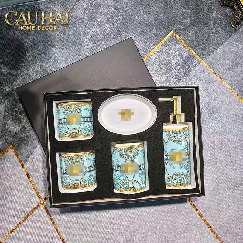 Maison Couture - Set Nhà Tắm V Class Medusa Scala Del Palazzo . 5Pcs Bathroom Vanities-CẬU HAI HOME DECOR
