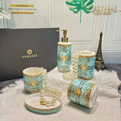 Maison Couture - Set Nhà Tắm V Class Medusa Scala Del Palazzo . 5Pcs Bathroom Vanities-CẬU HAI HOME DECOR