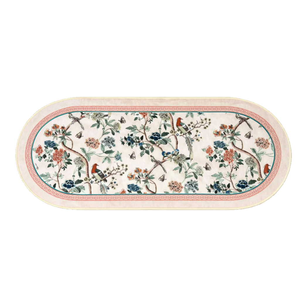 Maison Couture - Thảm Bed Sợi Polyfiber 80X180 La Muse Privé Bedding Rugs-THẢM TRÒN - THẢM BED-Đối tác tại Trung Quốc theo từng đơn đặt hàng-CẬU HAI HOME DECOR