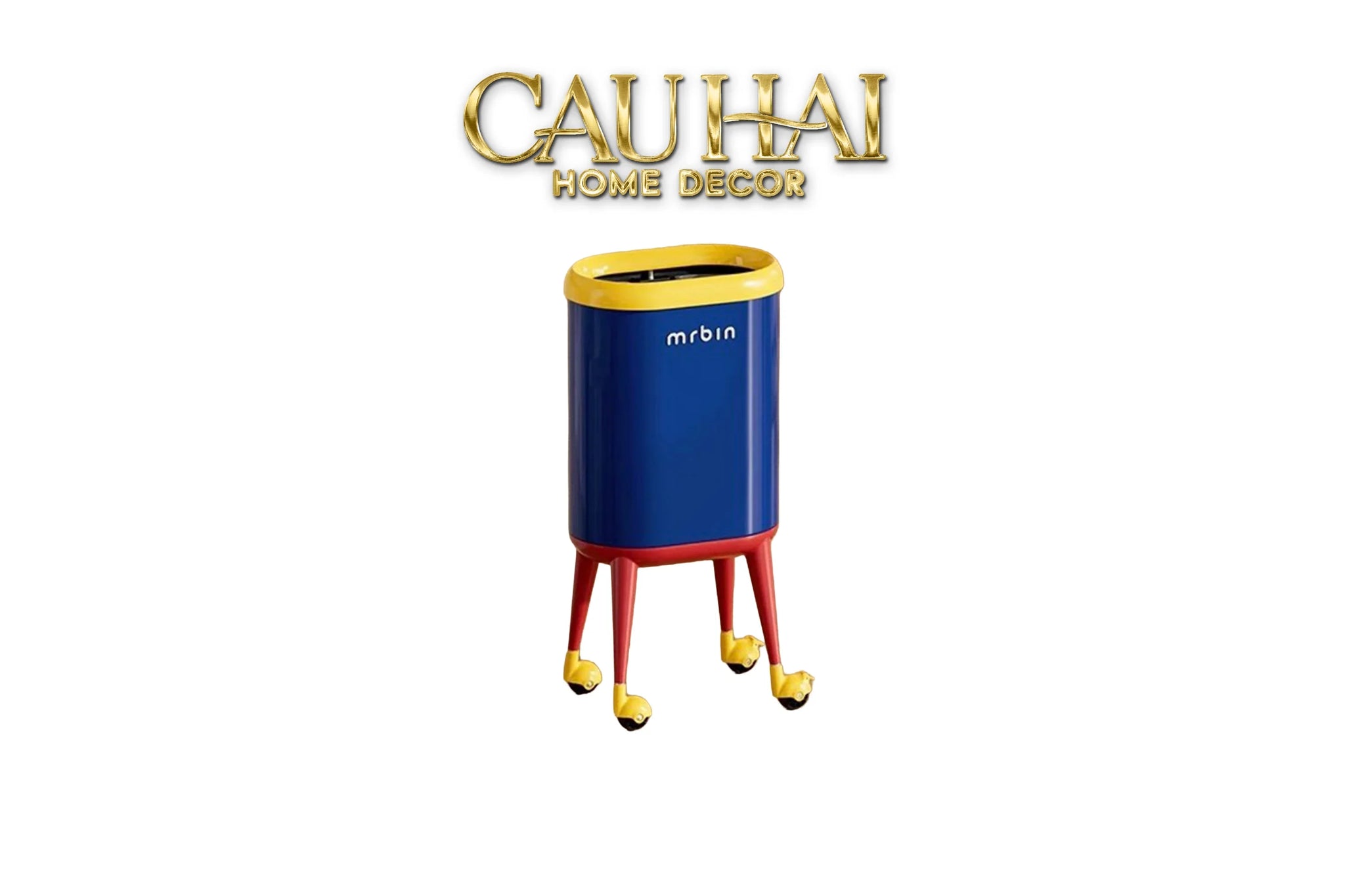 Maison Couture - Thùng Rác Mr. Bin Pop Art Toon Playful - Non Lid 20L-CẬU HAI HOME DECOR