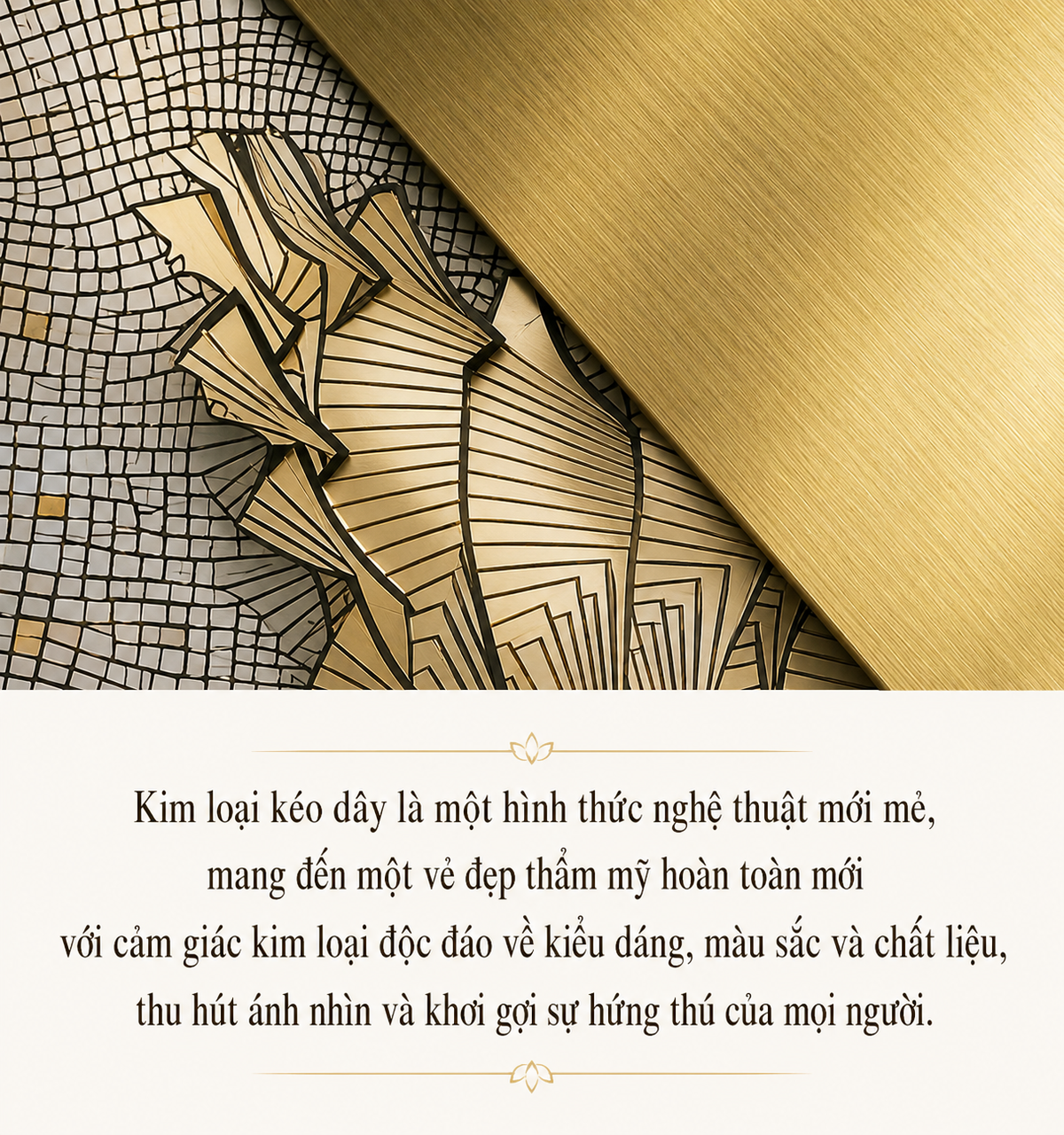 Maison Couture — Tranh Canvas Khung Nhôm Kháng Nước Équestre Royal H Class Gold With Line Wire Art 90x150-Tranh Canvas-CẬU HAI HOME DECOR-CẬU HAI HOME DECOR