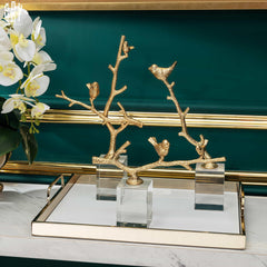 Maison Couture - Tượng Brasson Crystal Four Seasons Bird Ss25-CẬU HAI HOME DECOR