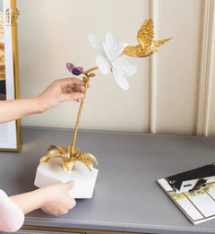 Maison Couture - Tượng Chim Hoàng Yến Embrace Canari Ss25-CẬU HAI HOME DECOR