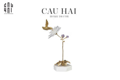 Maison Couture - Tượng Chim Hoàng Yến Embrace Canari Ss25-CẬU HAI HOME DECOR
