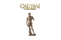 Maison Couture - Tượng Điêu Khắc Bằng Đồng David De Michelangelo 10x34-CẬU HAI HOME DECOR