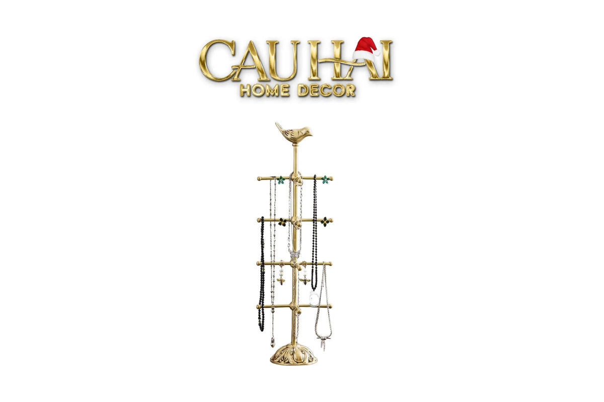 Maison Couture - Tượng Đồng Giá Kệ Treo Phụ Kiện Accessories Brasson L’Oiseau Vanity Set-TƯỢNG TRANG TRÍ-CẬU HAI HOME DECOR-CẬU HAI HOME DECOR