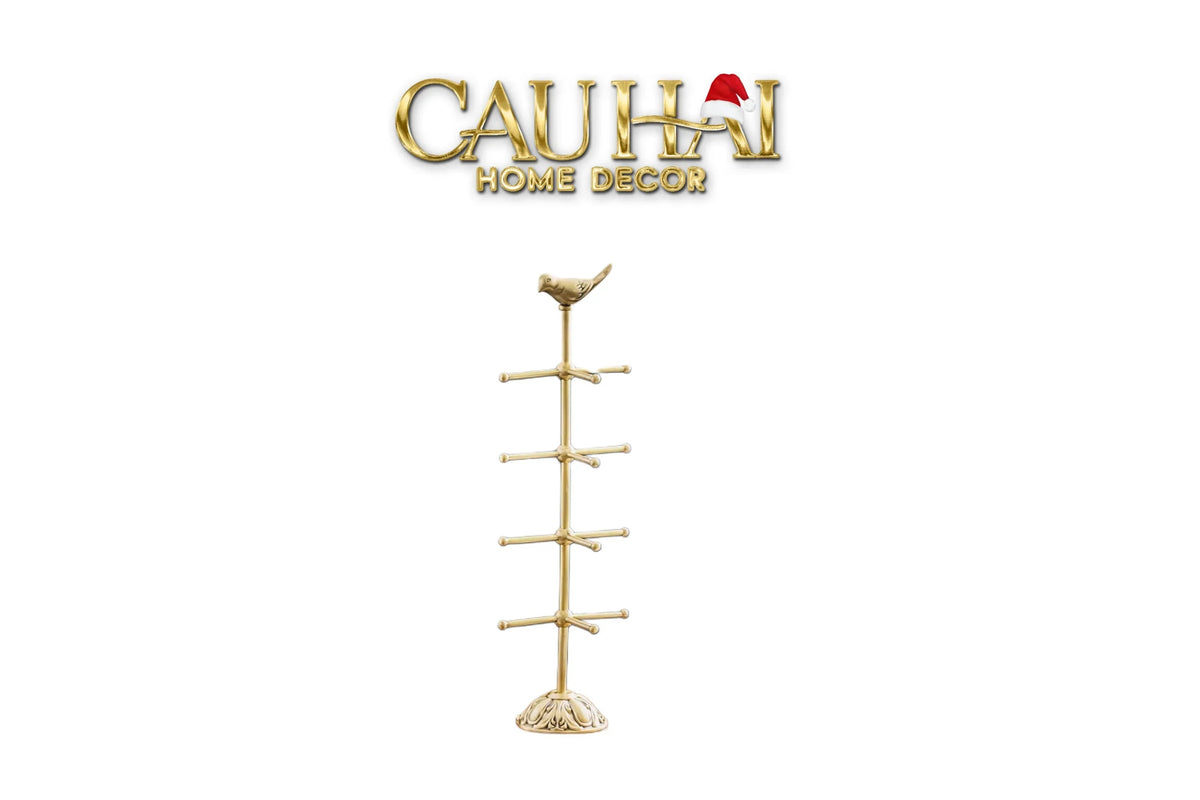 Maison Couture - Tượng Đồng Giá Kệ Treo Phụ Kiện Accessories Brasson L’Oiseau Vanity Set-TƯỢNG TRANG TRÍ-CẬU HAI HOME DECOR-CẬU HAI HOME DECOR