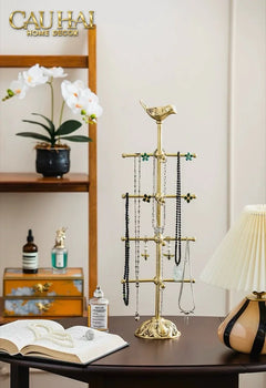 Maison Couture - Tượng Đồng Giá Kệ Treo Phụ Kiện Accessories Brasson L’Oiseau Vanity Set-CẬU HAI HOME DECOR