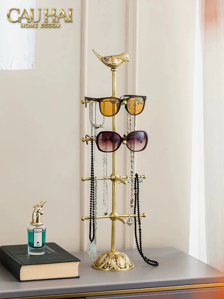 Maison Couture - Tượng Đồng Giá Kệ Treo Phụ Kiện Accessories Brasson L’Oiseau Vanity Set-TƯỢNG TRANG TRÍ-CẬU HAI HOME DECOR-CẬU HAI HOME DECOR