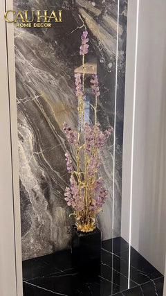 Maison Couture - Tượng Đồng Lúa Mì Brasson Épi Doré Amethyst Harvest House H100-CẬU HAI HOME DECOR
