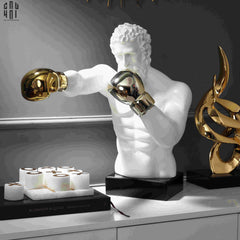Maison Couture - Tượng Hercules Boxing 33x55x52-CẬU HAI HOME DECOR