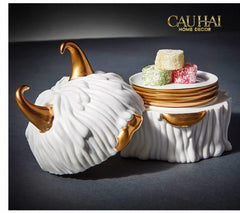 Maison Couture - Tượng Lọ Kẹo L'Object Haas Monsters Touch Dog Canister 17x30-CẬU HAI HOME DECOR