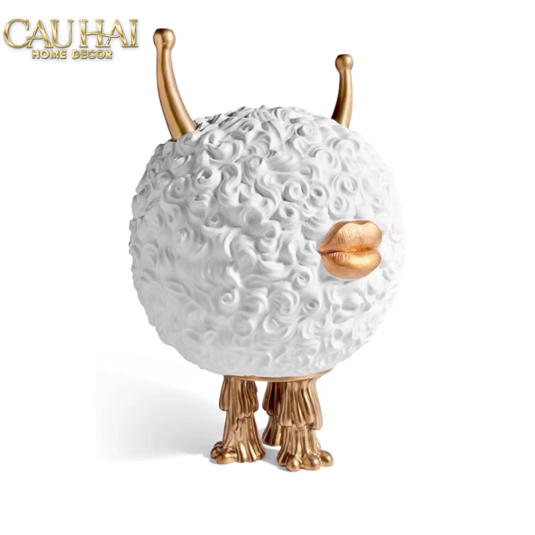 Maison Couture - Tượng Lọ Kẹo L'Object Haas Monsters Touch Dog Canister 17x30-CẬU HAI HOME DECOR