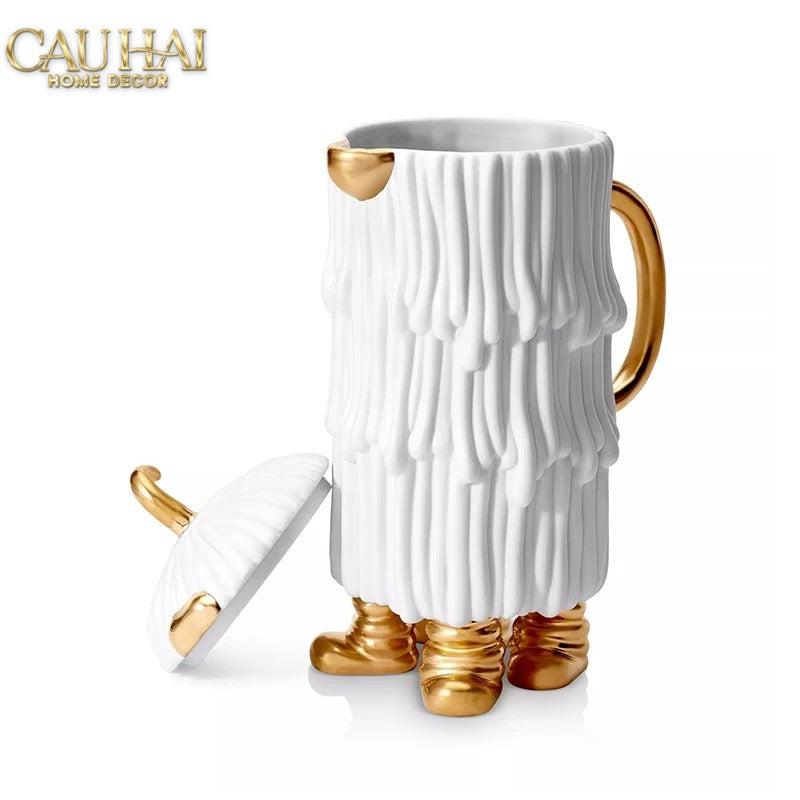 Maison Couture - Tượng Lọ Kẹo L'Object Haas Monsters Touch Dog Canister 17x30-CẬU HAI HOME DECOR