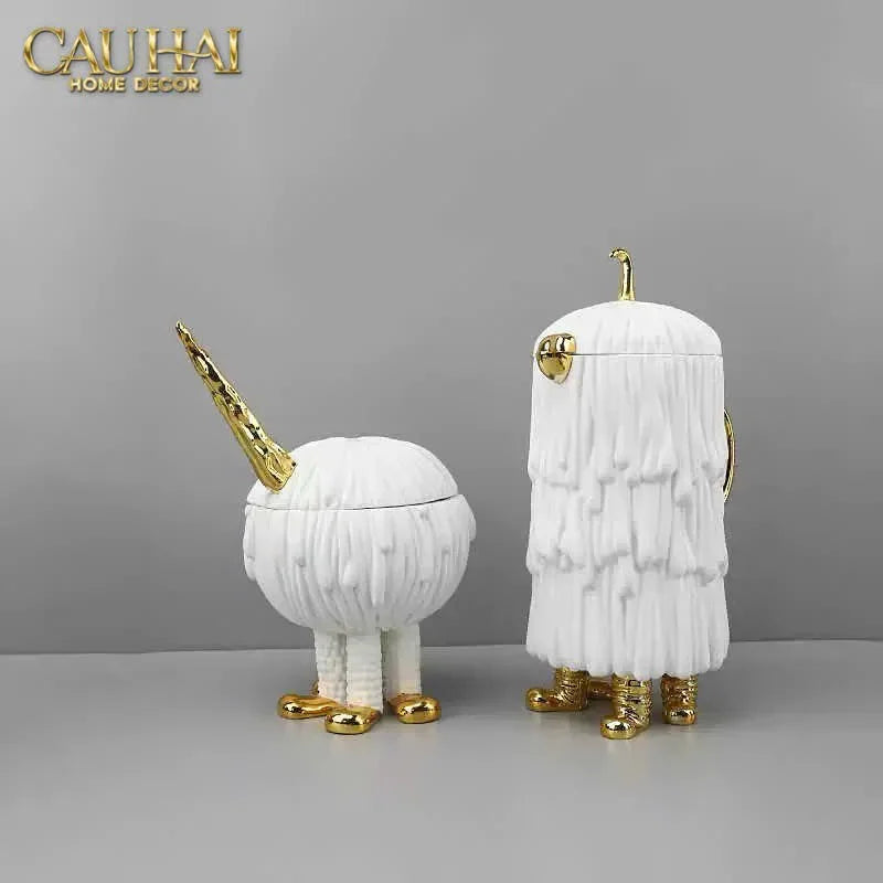 Maison Couture - Tượng Lọ Kẹo L'Object Haas Monsters Touch Dog Canister 17x30-CẬU HAI HOME DECOR