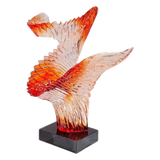 Maison Couture - Tượng Nghệ Thuật Aurora Phoenix Éclat Amber 65x45x68-CẬU HAI HOME DECOR-CẬU HAI HOME DECOR