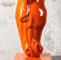 Maison Couture - Tượng Ngựa Bình Hoa Tête De Cheval Savoir Atélier Vessel H49-CẬU HAI HOME DECOR
