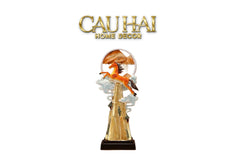 Maison Couture - Tượng Ngựa Trên Đỉnh Thiên Mã - Vermillion Celestial Stalion 71x30x16-CẬU HAI HOME DECOR