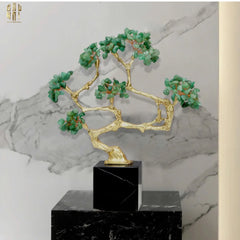 Maison Couture - Tượng Nhánh Cây Bonsai Brasson Gemstone - Tree Of Fortune 30x24x8-CẬU HAI HOME DECOR