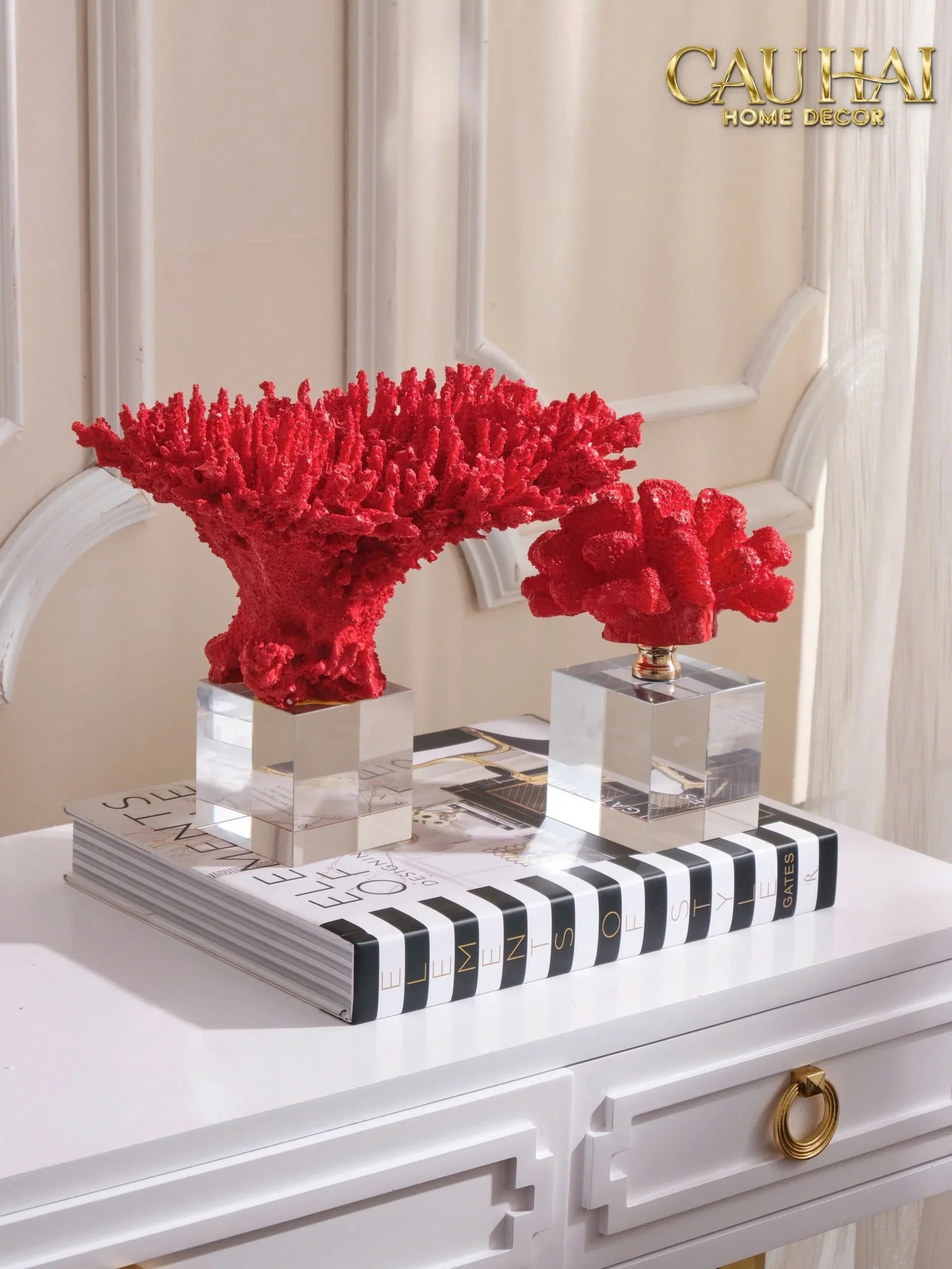 Maison Couture - Tượng San Hô Coral - Flame Fw25-CẬU HAI HOME DECOR