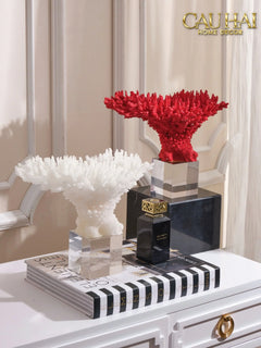 Maison Couture - Tượng San Hô Coral - Flame Fw25-CẬU HAI HOME DECOR