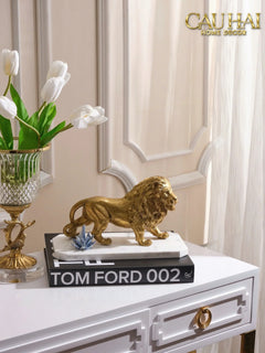 Maison Couture - Tượng Sư Tử - Brasson Jewelry Lion King Of Narnian Ss25-CẬU HAI HOME DECOR