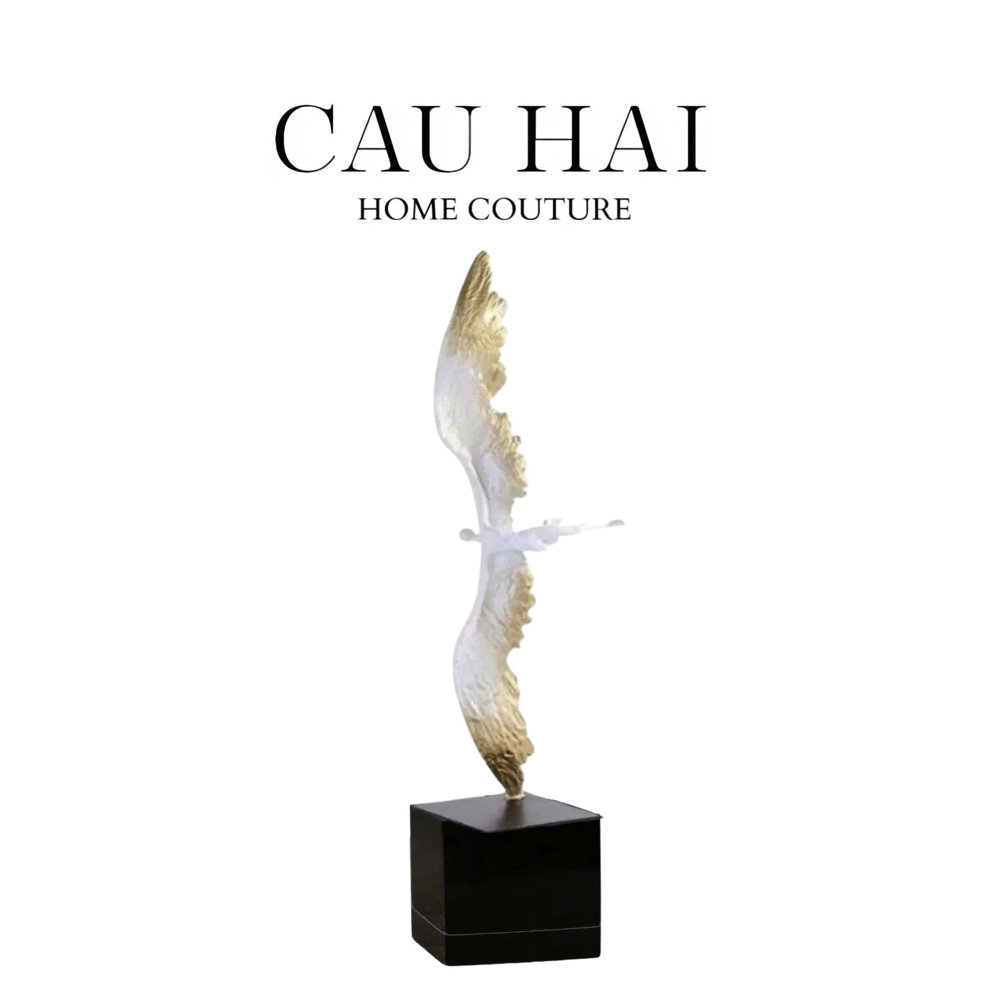 Maison Couture - Tượng Thiên Thần Falling Angel H53-CẬU HAI HOME DECOR