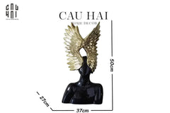 Maison Couture - Tượng Thiên Thần - Shadow And Glory Angel-CẬU HAI HOME DECOR