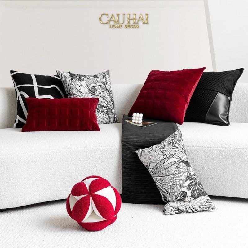 Maison Couture - Vỏ Gối Nhung Lux Velvet Crimson Peak 45-VỎ GỐI-Đối tác tại Trung Quốc theo từng đơn đặt hàng-CẬU HAI HOME DECOR
