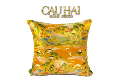 Maison Couture - Vỏ Gối Royal Gold Jacquard Peaceful Horizons 45-CẬU HAI HOME DECOR