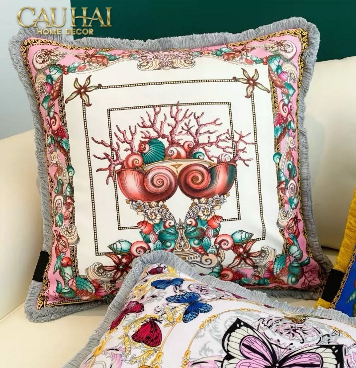 Maison Couture - Vỏ Gối V Class La Coupe Des Dieux Grand Cushion 50-VỎ GỐI SOFA-CẬU HAI HOME DECOR-CẬU HAI HOME DECOR